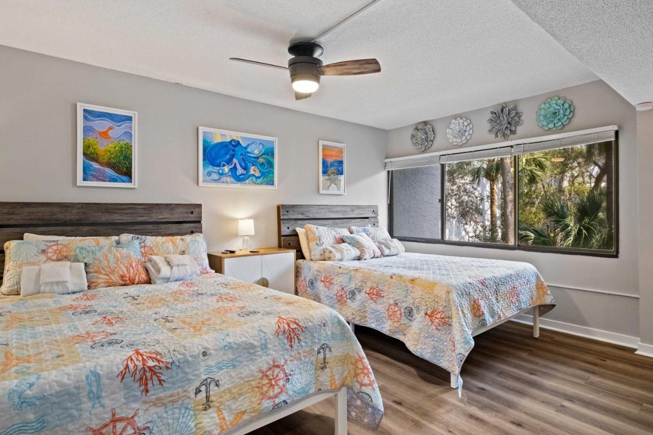 Coastal Oasis With Pool - Walk To Coligny Beach Park Hilton Head Island Buitenkant foto