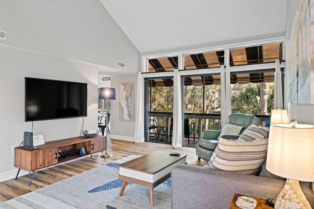 Coastal Oasis With Pool - Walk To Coligny Beach Park Hilton Head Island Buitenkant foto