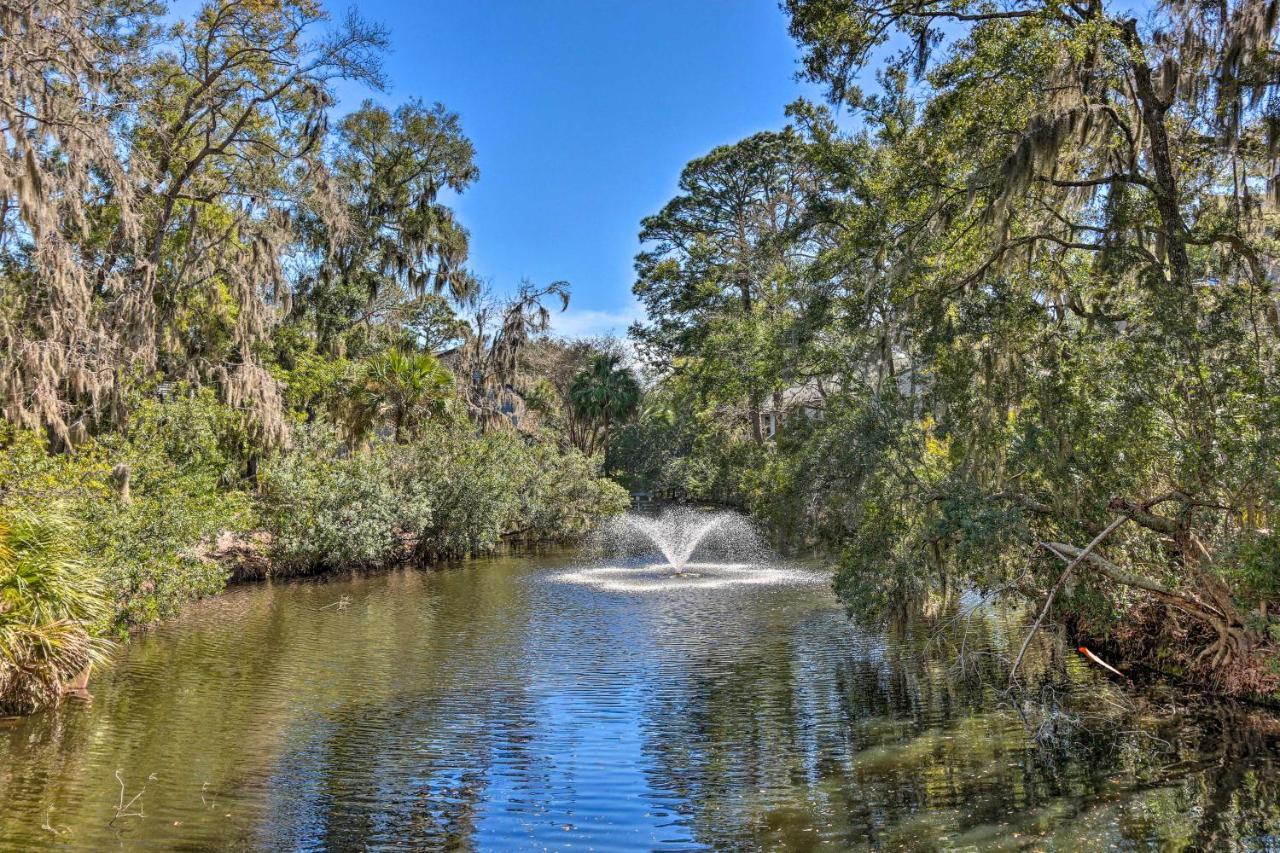 Coastal Oasis With Pool - Walk To Coligny Beach Park Hilton Head Island Buitenkant foto