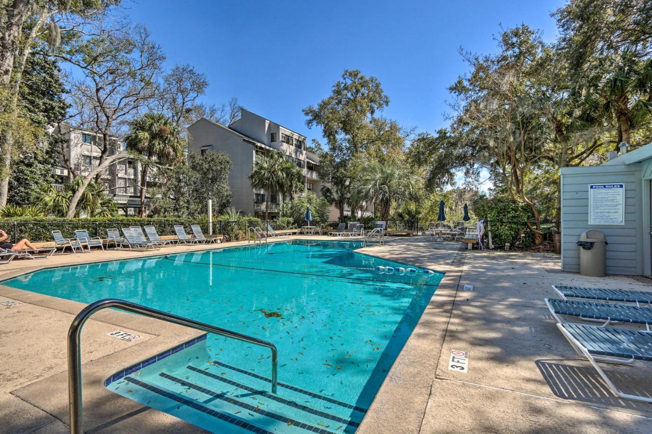 Coastal Oasis With Pool - Walk To Coligny Beach Park Hilton Head Island Buitenkant foto
