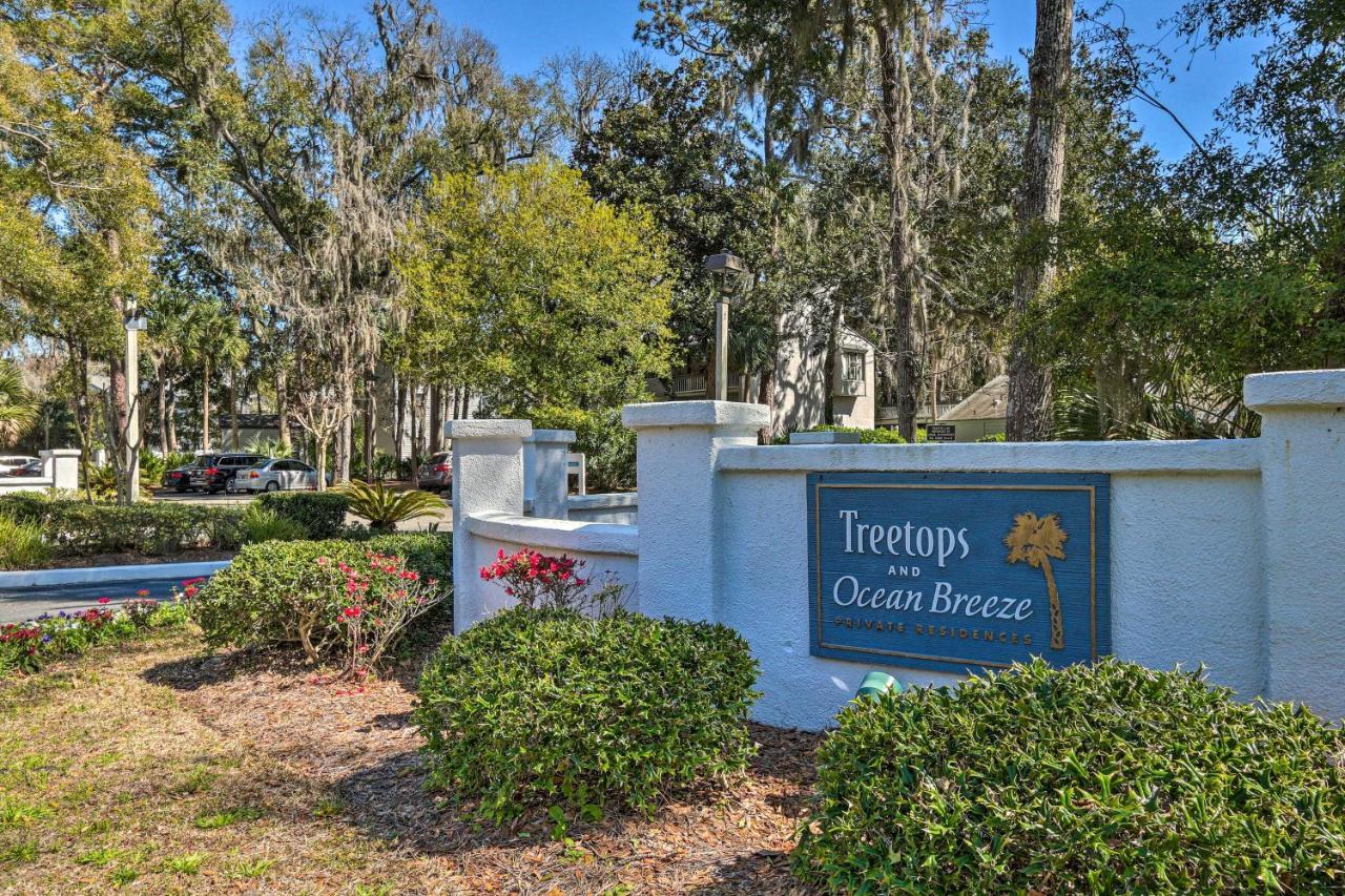 Coastal Oasis With Pool - Walk To Coligny Beach Park Hilton Head Island Buitenkant foto
